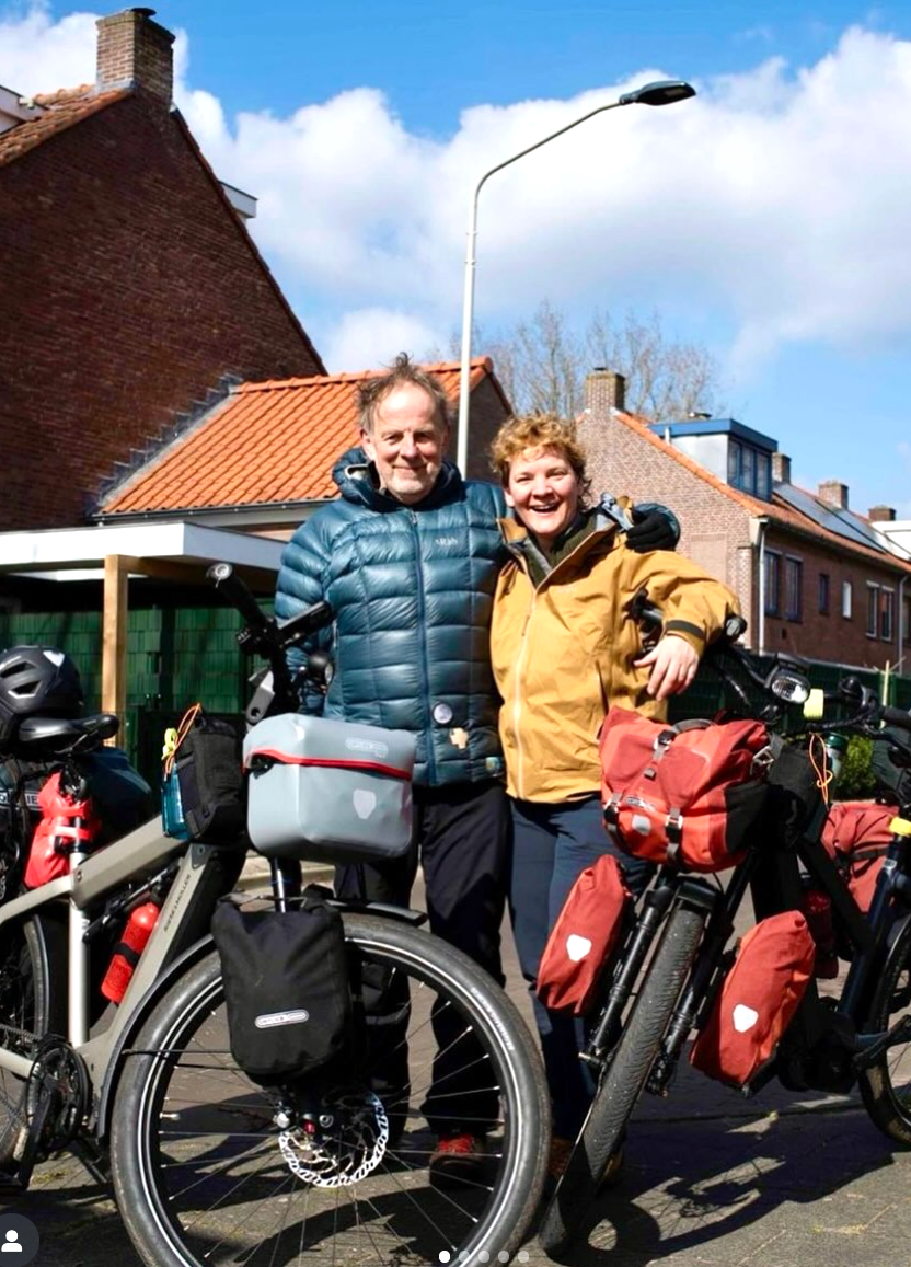Met de speedpedelec naar de balkan, Wiesje & Reinout doen het!